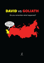 Load image into Gallery viewer, David vs Goliath