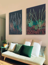 Load image into Gallery viewer, The Large Piece of Turf run over by a tyre in fall